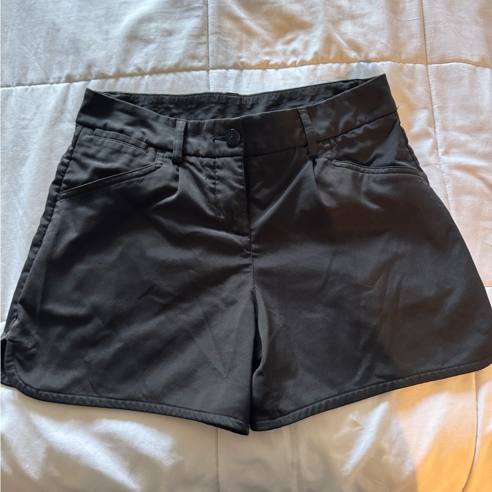 Women’s black Puma Golf shorts